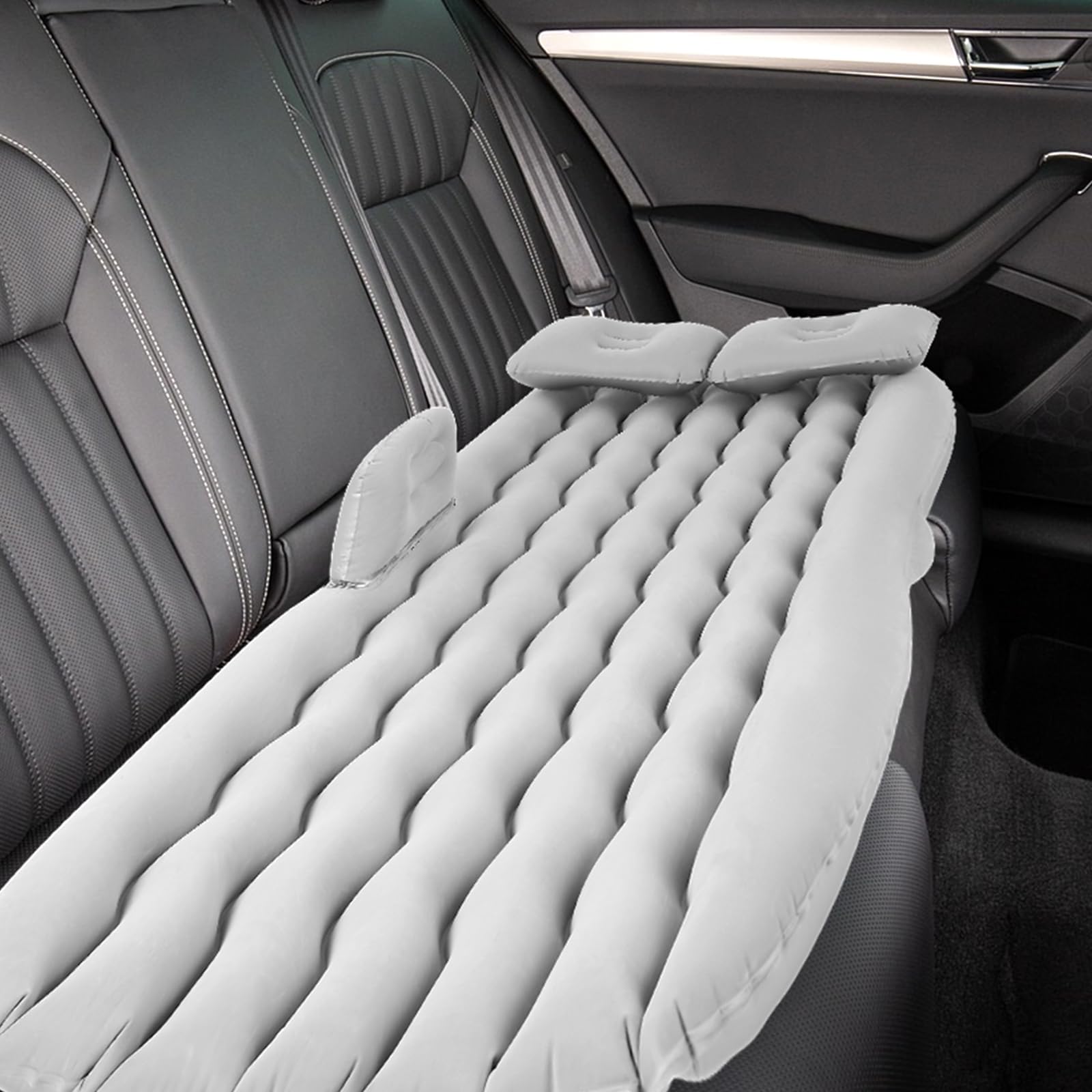 Vinteky Colchón Inflable Para SUV (175x135 Cm) - Cama Aire Portátil Con Bomba Eléctrica Y Almohadas, Ideal Para Camping