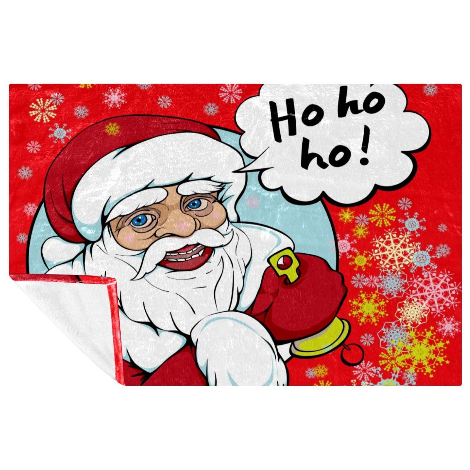 Couverture de Noël rouge pour pique-nique et camping en famille