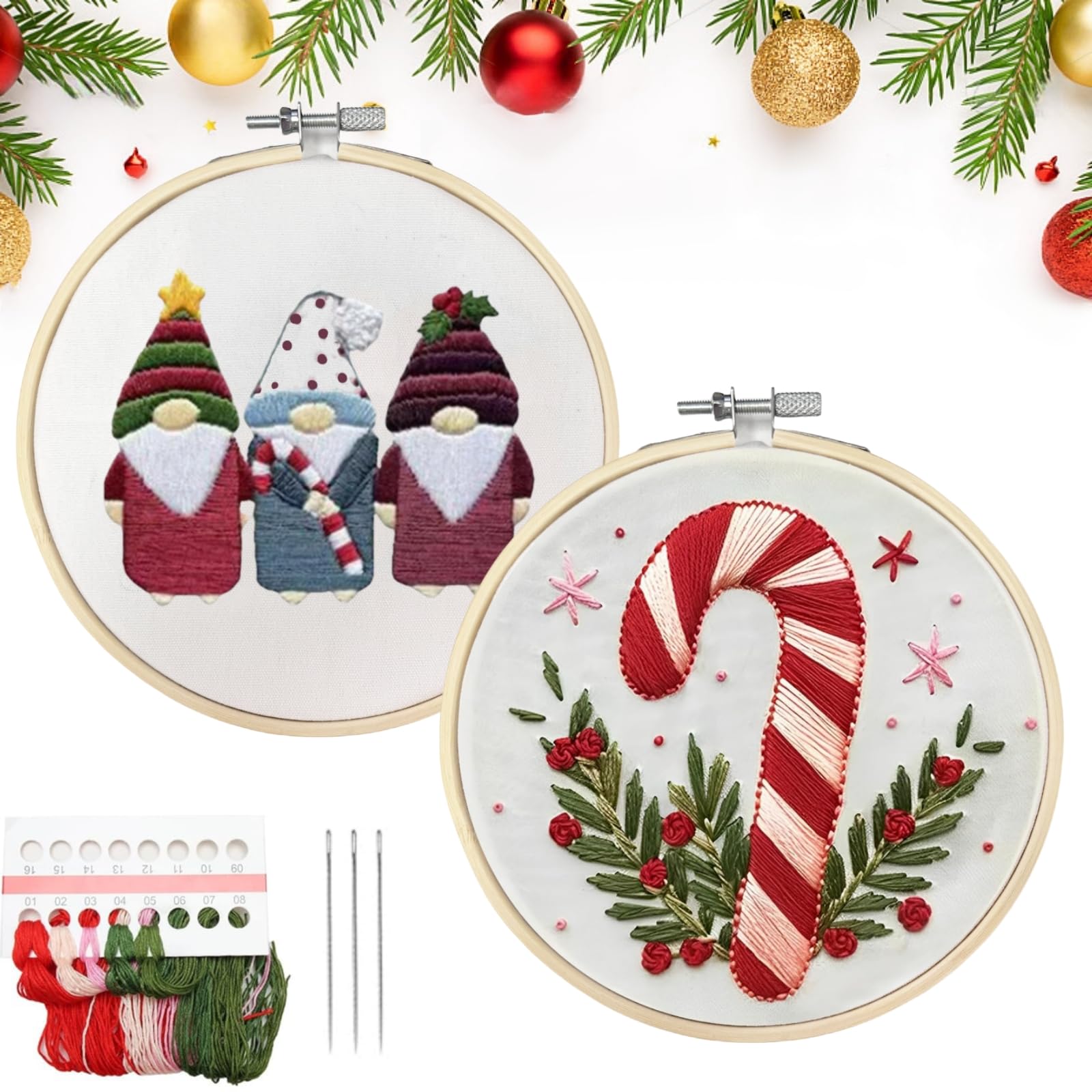 Zoruam Christmas Embroidery Kit