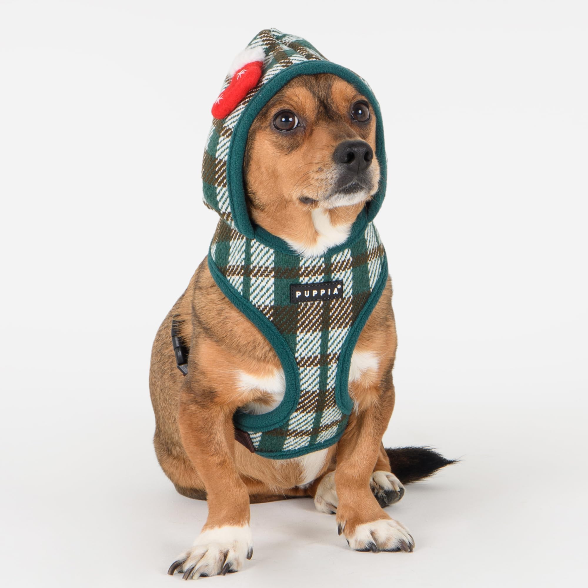 FESTIVE HARNESS A Dog harness Green M - Image 3
