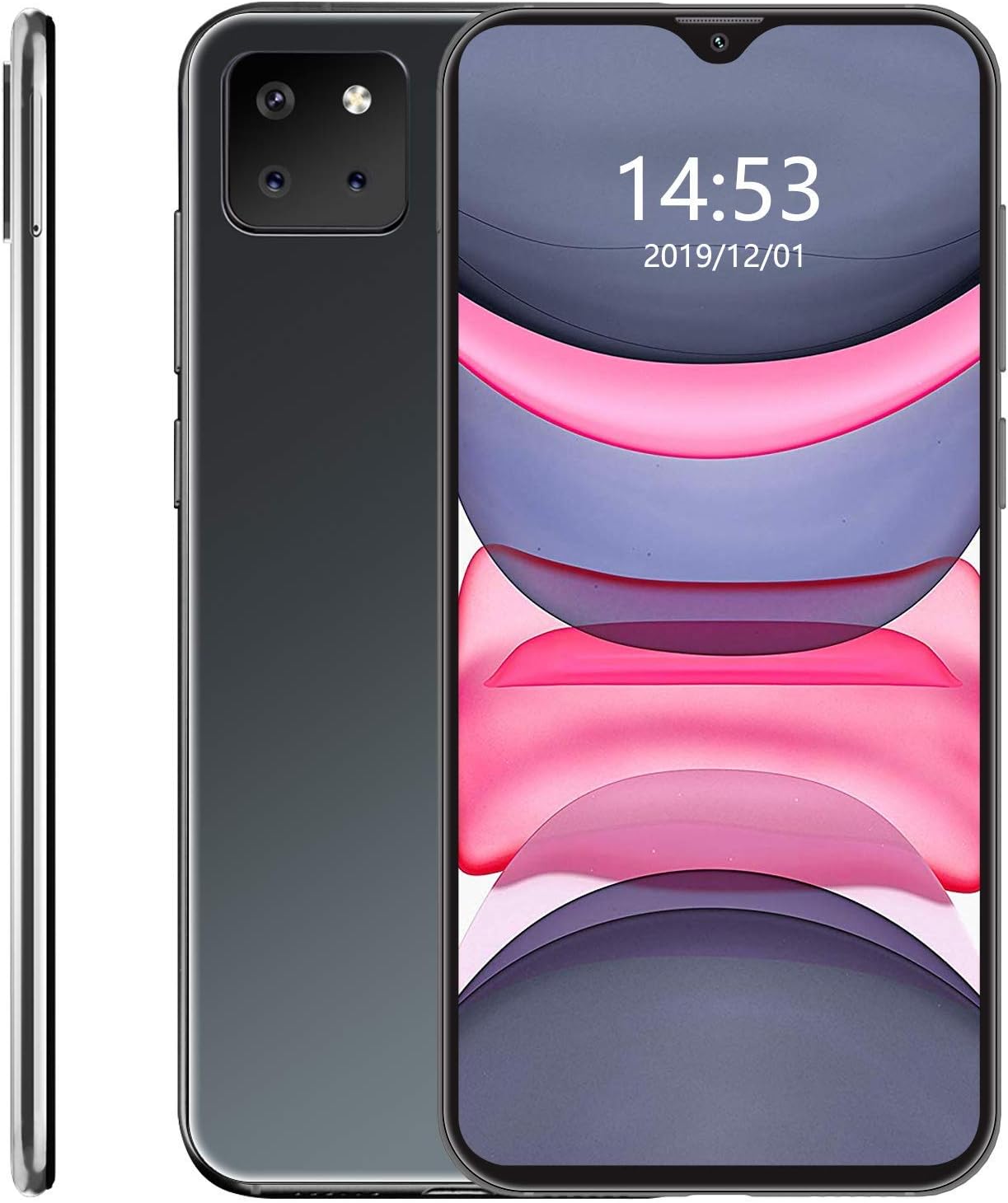 CUBOT X20 Pro 128GB Smartphone with 6.3-Inch FHD+ Dewdrop, 6GB RAM, Rear Triple Cameras(12.0MP+20.0MP+8.0MP), Android 9.0 Pie, 4000mAh Battery, 4G Dual SIM, UK Version SiM Free Mobile Phone-Black
