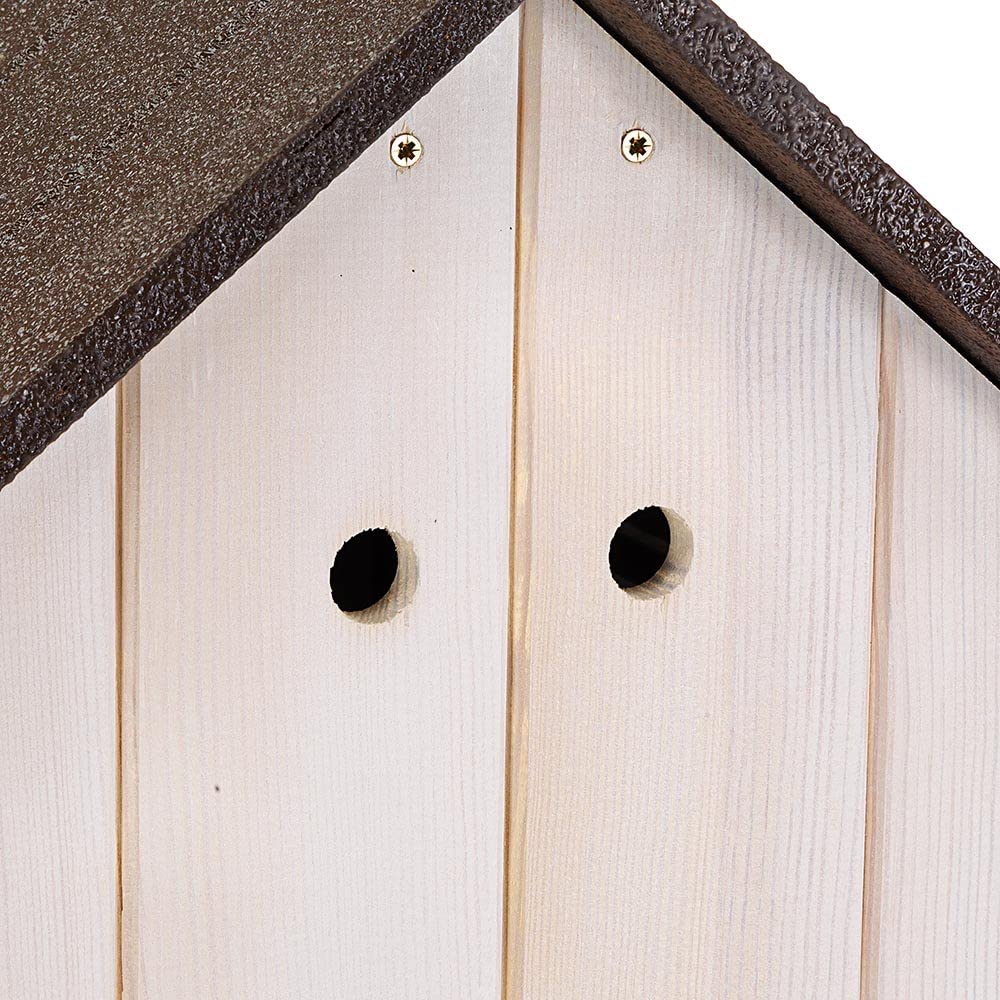 Ferplast Koya Large Caseta para Perrosen Madera Fsc con Pintura No Tóxica, Orificios De Ventilación, Patas Aislantes, 63.5 X 91.5 X H 78 Cm