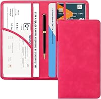 Vista 26 de CoBak - Estuche para registro y seguro del auto, organizador para la guantera, accesorio para compartimento de auto o camión, estuche con cierre