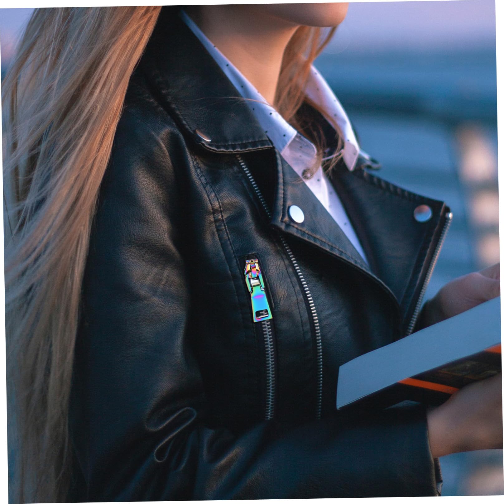 Tofficu 30piezas Tiradores De Cremallera Metálicos Coloridos Para Ropa y Equipaje Accesorios De Repuesto Para Mochilas y Proyectos De Manualidades