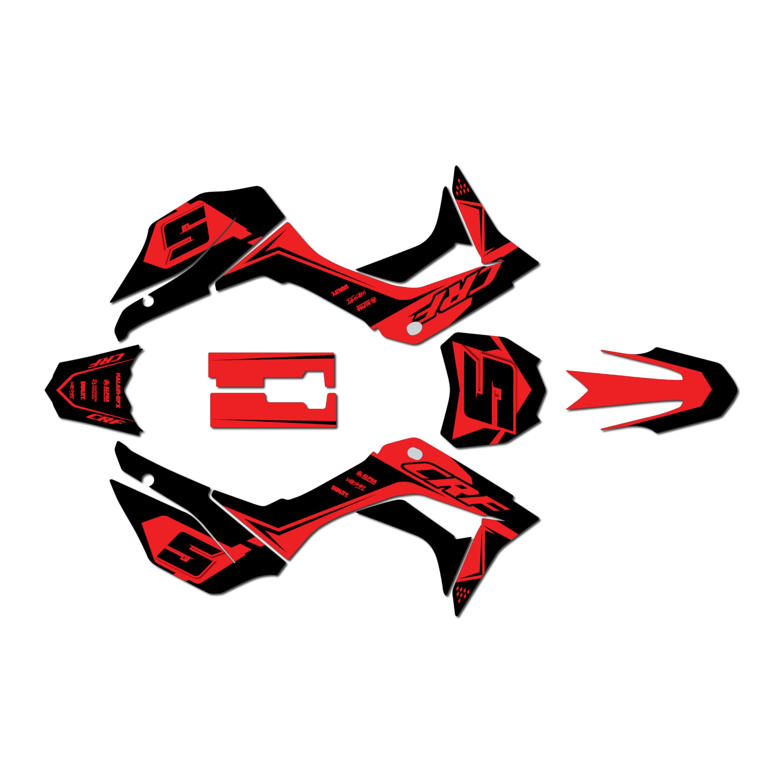 Amazon.com - Kalair GFX Graphics Kit for Honda CRF110F (2019-2026