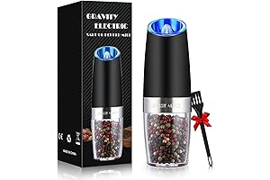 Gravity Electric Pepper/Salt Grinder: Unleash Effortless Seasoning