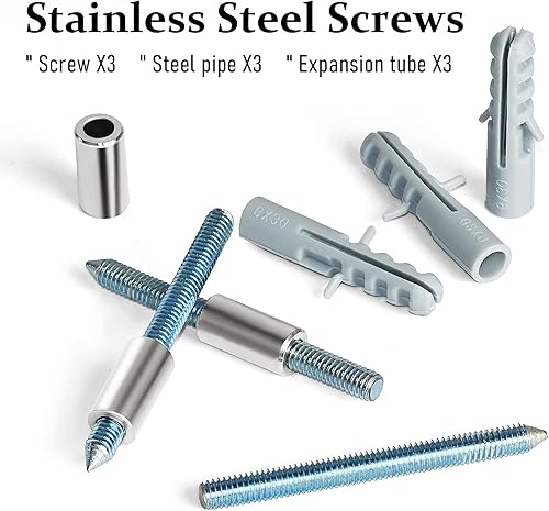 Miniatura 4 de Gibolin - Números de casa para exteriores, 5 pulgadas, metal flotante negro, números de dirección modernos, decoración de buzón de puerta de jardín,