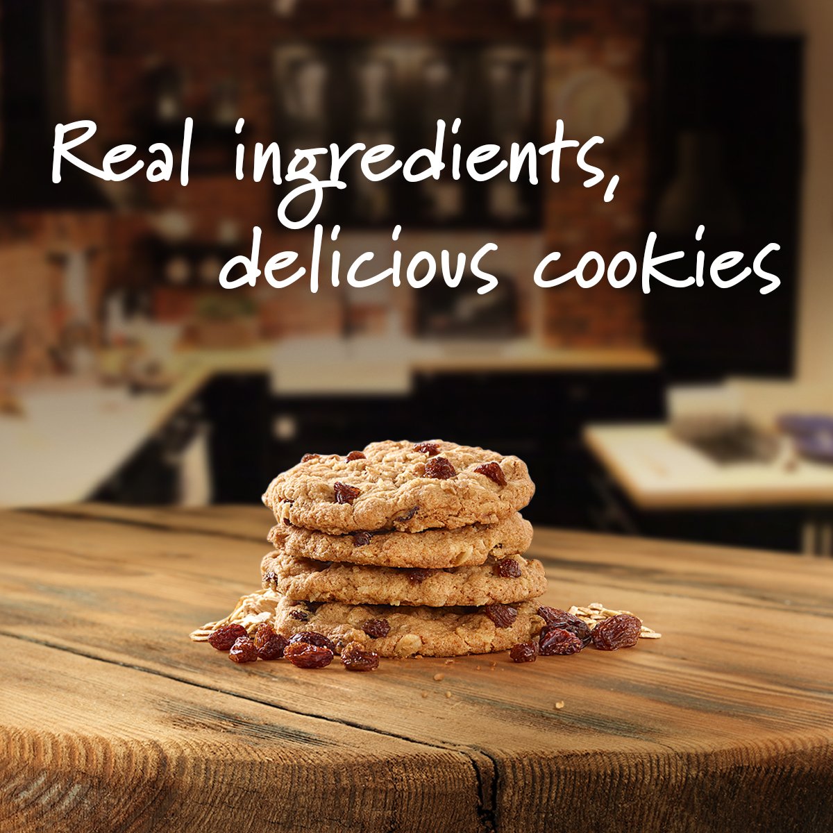 🛒 Crazy Deals Voortman Bakery Oatmeal Raisin Cookies - Delicious Baked Oatmeal Cookies made with Real Whole Grain Oats and Raisins, No Artificial Colors or Flavors and No High-Fructose Corn Syrup (Pack of 4)