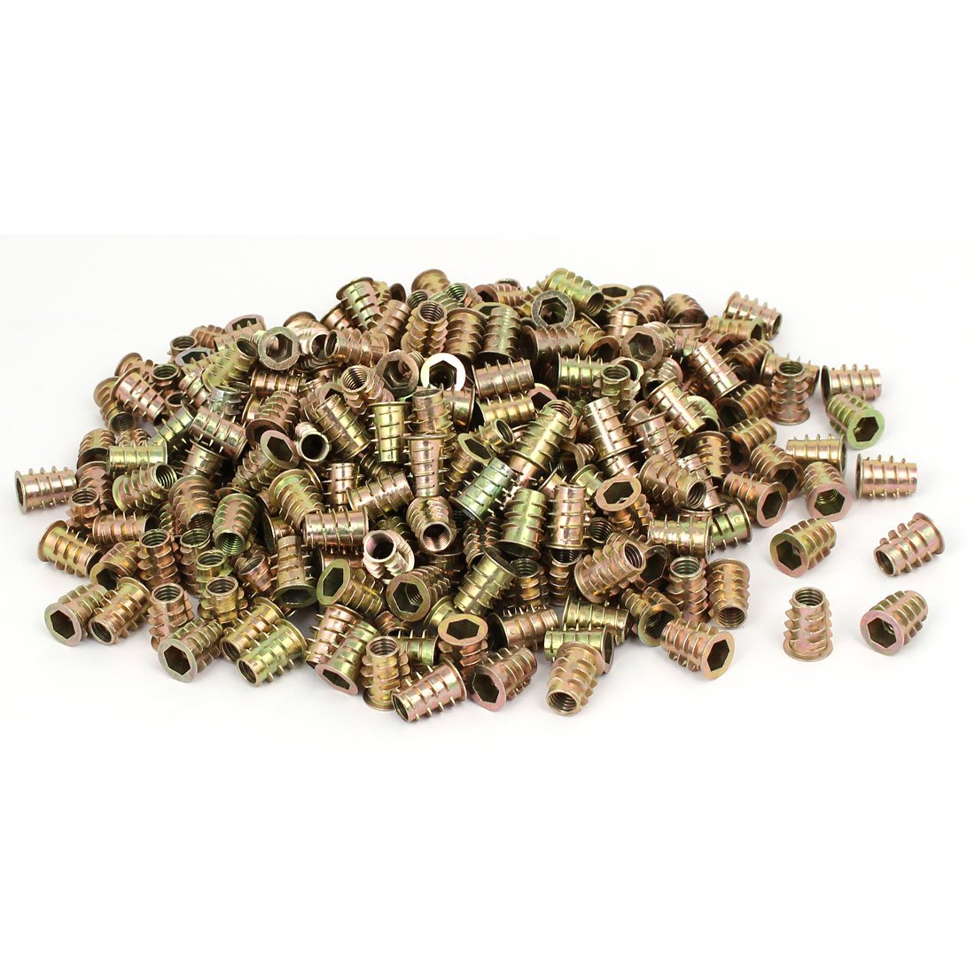 Aexit Tornillo de cabeza hexagonal M8 x 18 mm Tornillos en forma de E-Tuercas Herrajes para muebles 500pcs (df95ae61d6e3fc092fc1096074c37ccc)
