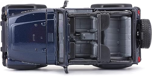 Miniatura 6 de Vehículo Maistom Jeep Wrangler Rubicon forjado, Azul metálico