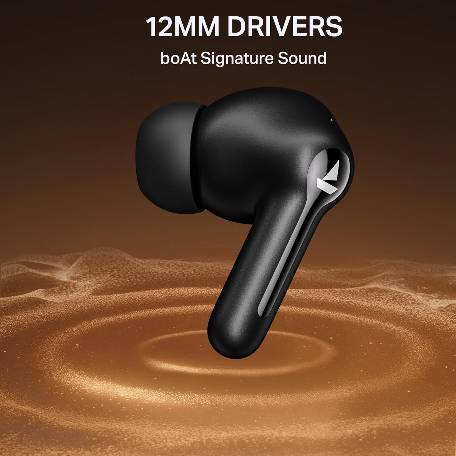 Boat 2025 Launch Airdopes Prime 413, 4Mics ENx, 50hrs Battery, Multipoint, App Support, BT v6.0, 12mm Drivers, ASAP Charge, Bluetooth Earbuds, TWS Ear Buds Wireless Earphones with mic (Active Black) - 6