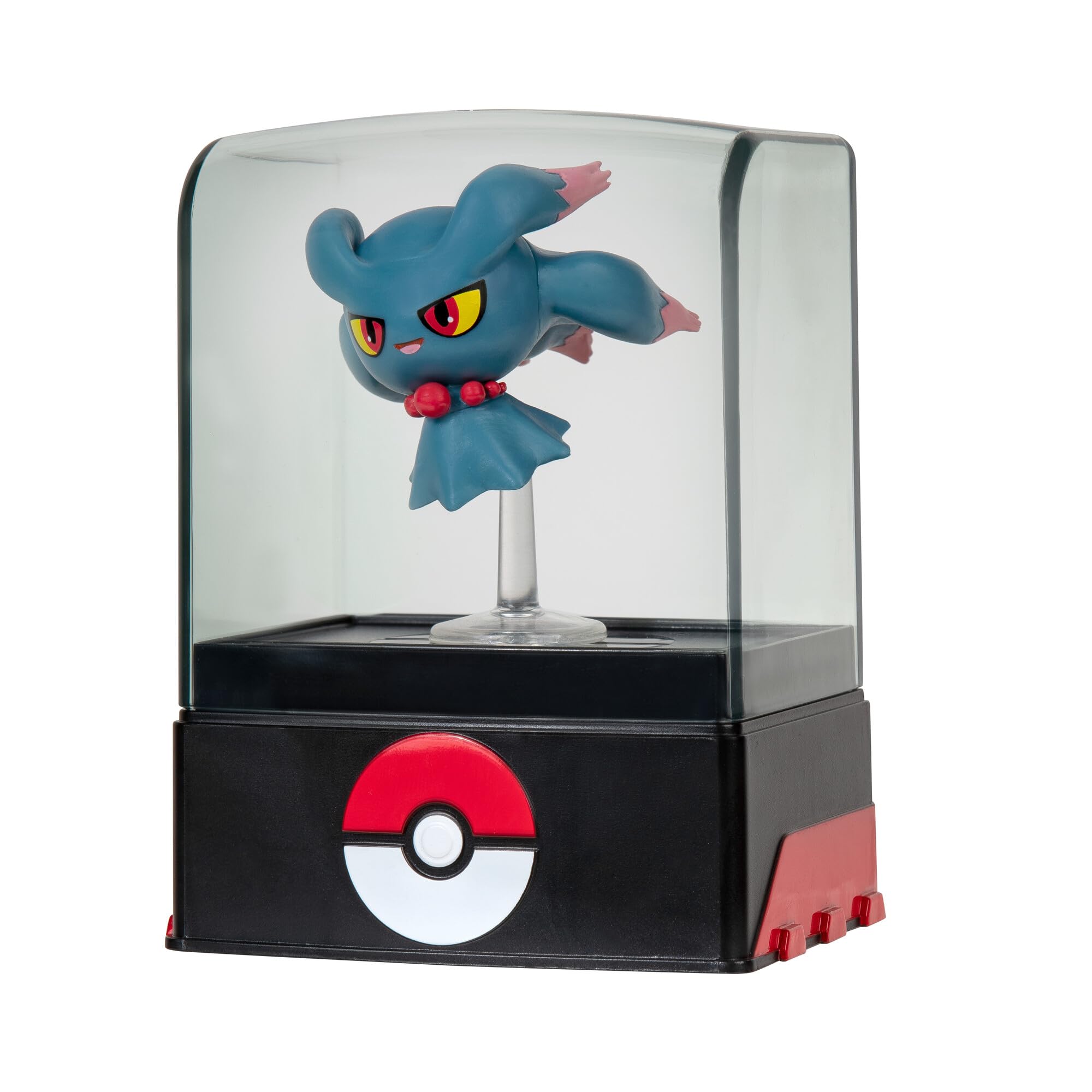 Figurine Pokémon Battle Select - Misdreavus 5 Cm Avec Boîtier - Officiel Jazwares - Dès 4 Ans
