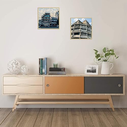 Vista 65 de Golden State Art - Portarretratos de aluminio de 18 x 24 pulgadas - con paspartú para fotos de 16 x 20 pulgadas o sin paspartú para póster de 18 x