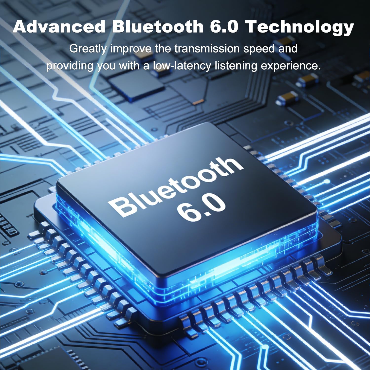 6.0 Bluetooth Swimming Headphones, IP68 Waterproof Bone Conduction Headphones, Liquid Silicone Wireless Open Ear Headphones, Built-in 32GB MP3 Player Underwater Headphone for Running(Orange-gray) - Image 2