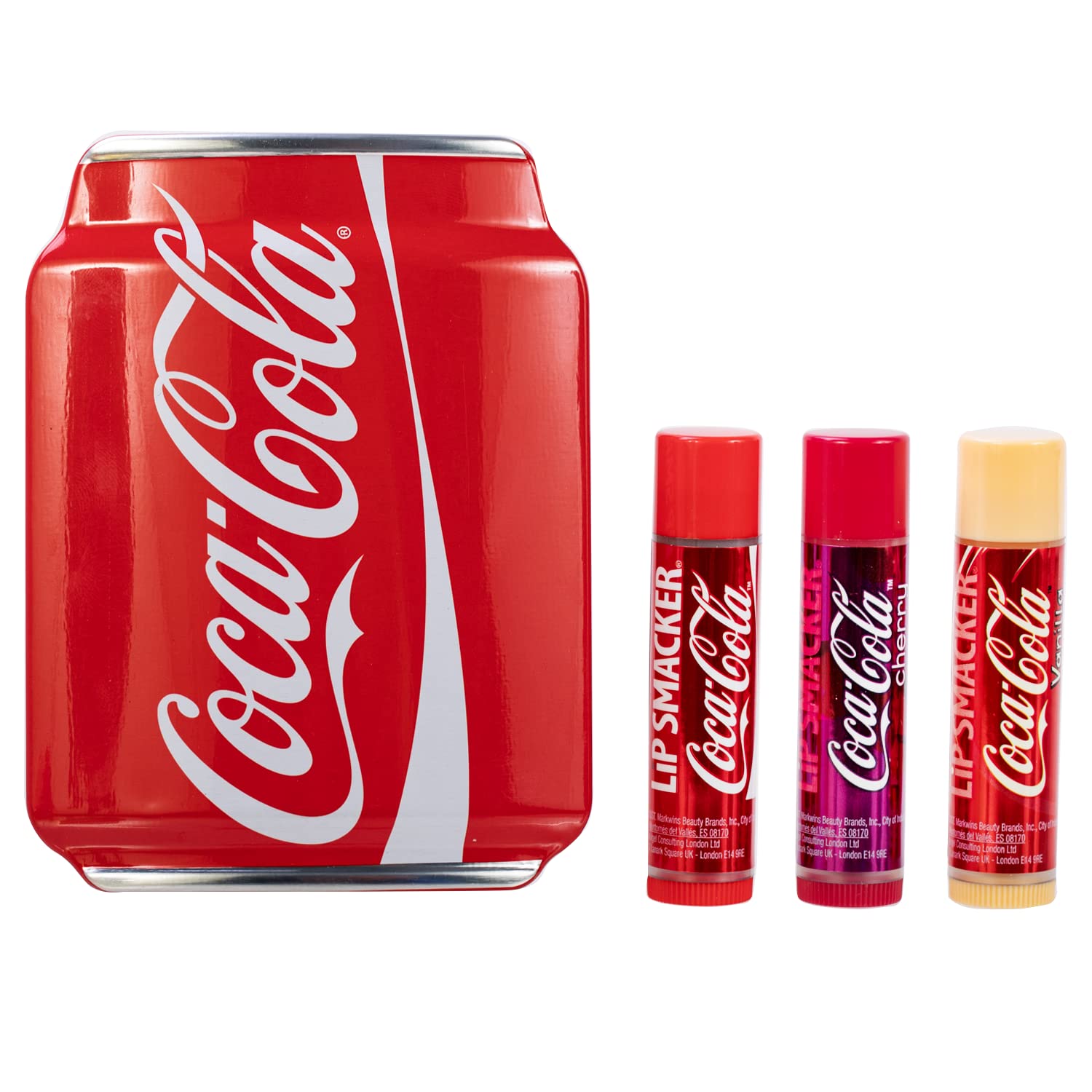 Buy Lip Smacker CocaCola Lip Balm Tin Trio CocaCola, CocaCola Cherry