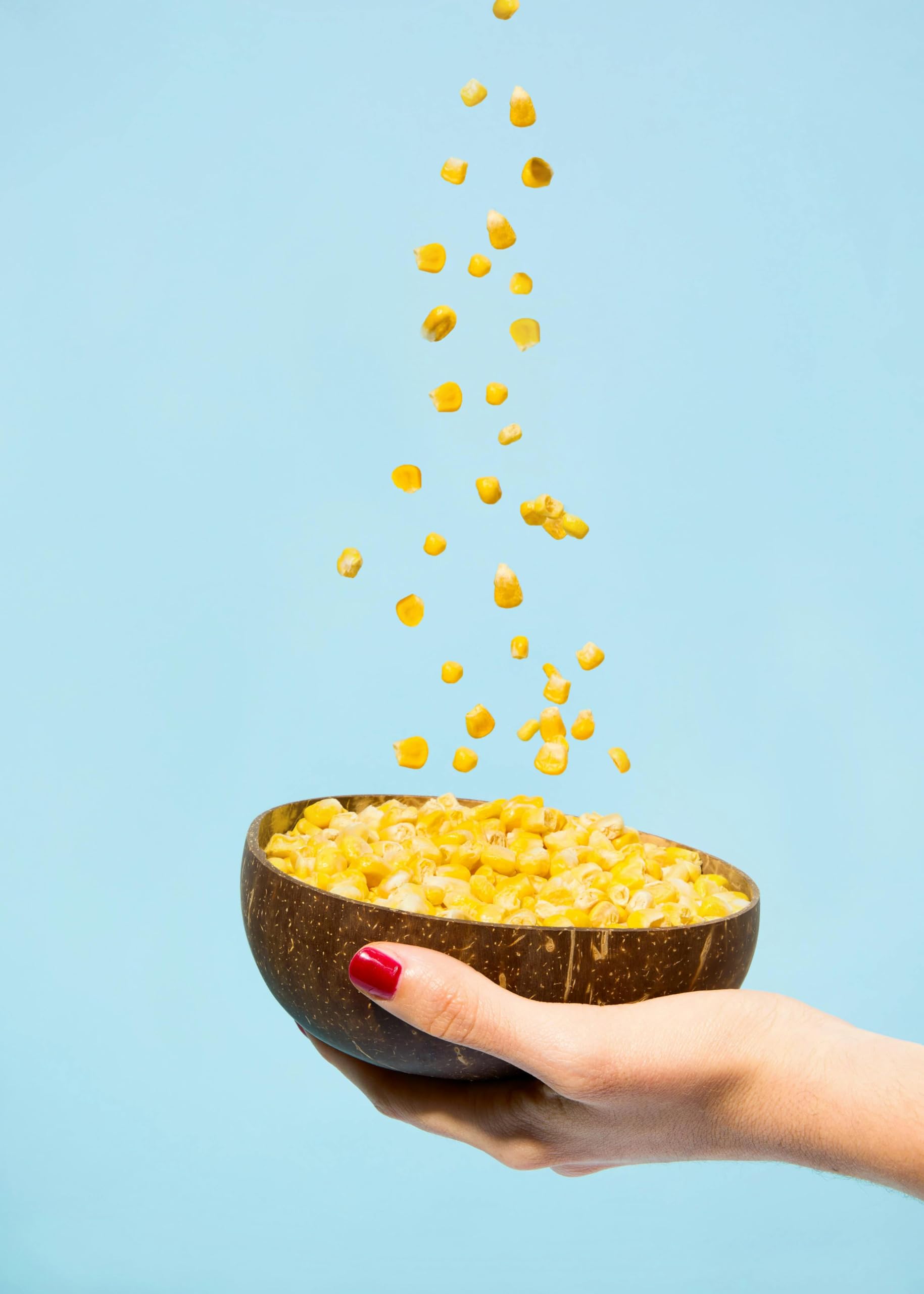 KoRo - Gefriergetrockneter Mais 350 g - Schonende Gefriertrocknung - Ideal als Snack oder Topping - Voller Maisgeschmack