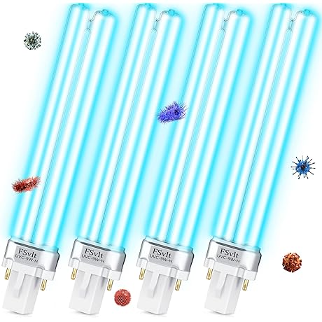 9 Watt UV Replacement Bulb [4 Pack]
