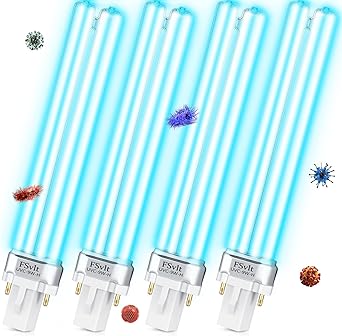SUNUV Nail UV Lamps Uv Lights For Ponds LSE Lighting Pack Of 2, 9W 9 WATT UV UVC PL-S9/TUV G23 | High Performance Replacement Bulb | Designed In USA1 Replacement Uv Bulb - Foto 4