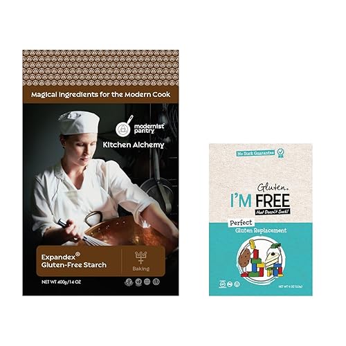 Expandex + Perfect Gluten Replacement Value Pack Sin OMG Vegano OU Kosher Certificado 510g/18oz (paquete de 2 artículos)