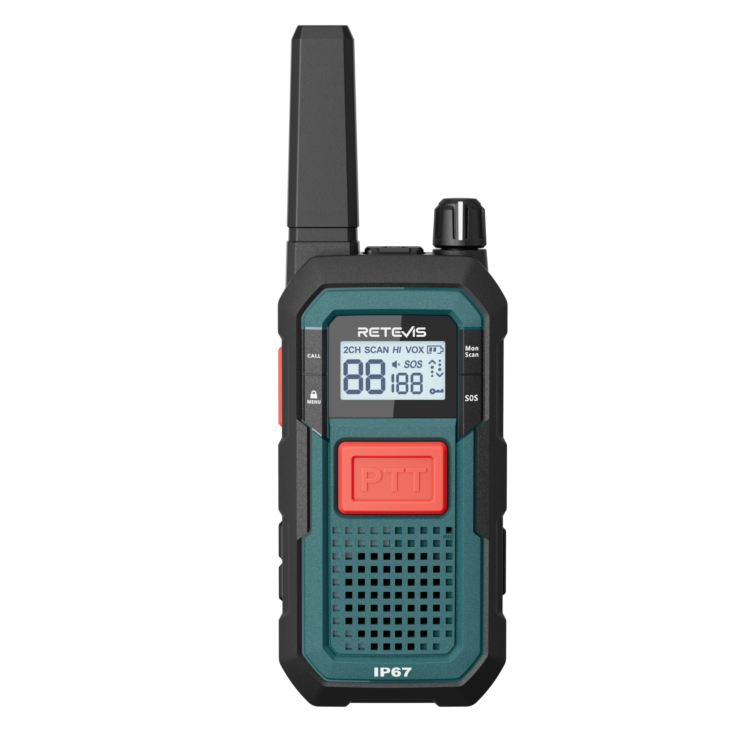 Retevis RB648 Talkie Walkie Robuste, Radio Bidirectionnelle,MIL-STD-810H