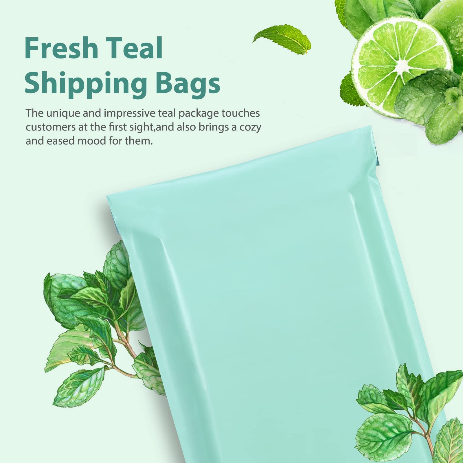 Fuxury Poly Mailers 10x13 Pollici 100 Pz, Borse di spedizione impermeabili per abbigliamento, Buste di spedizione adesive forti per fornitori di piccole imprese, Buste autosigillanti Buste per posta