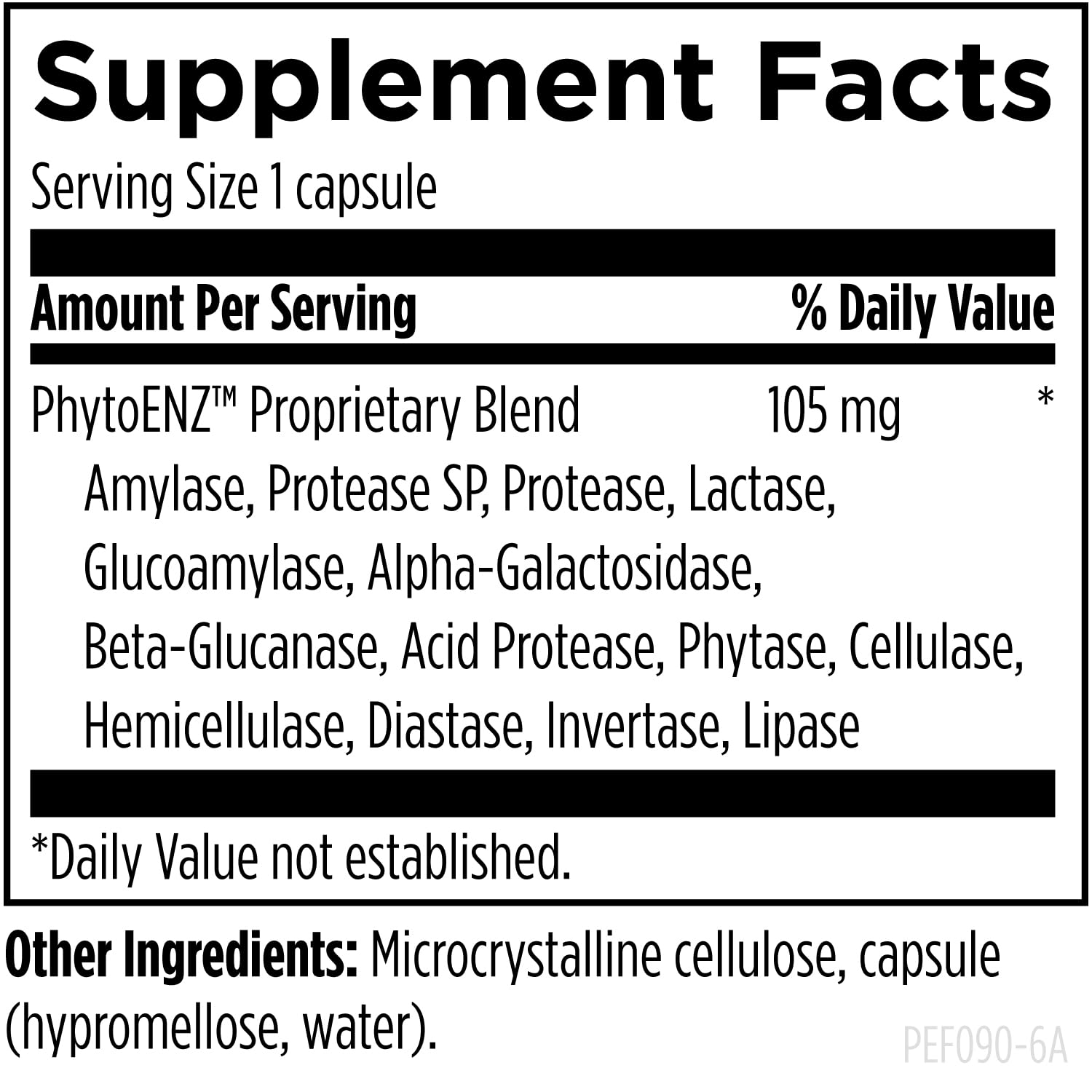 Designs for Health Plant Enzyme Digestive Formula, Gut Support, 90 Capsules — Amazon image 3