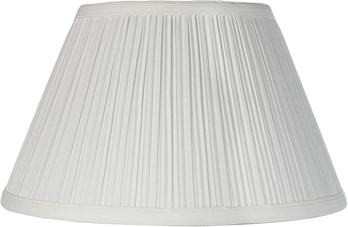 White pleated light shade Outlet