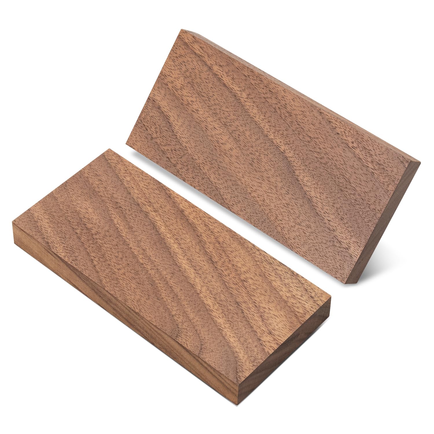 Walnut Wood Knife Handle Material - 2 Pcs -4