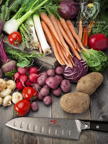 Miniatura 8 de DALSTRONG Santoku cuchillo serie Shogun VG10 de 7in (180mm)