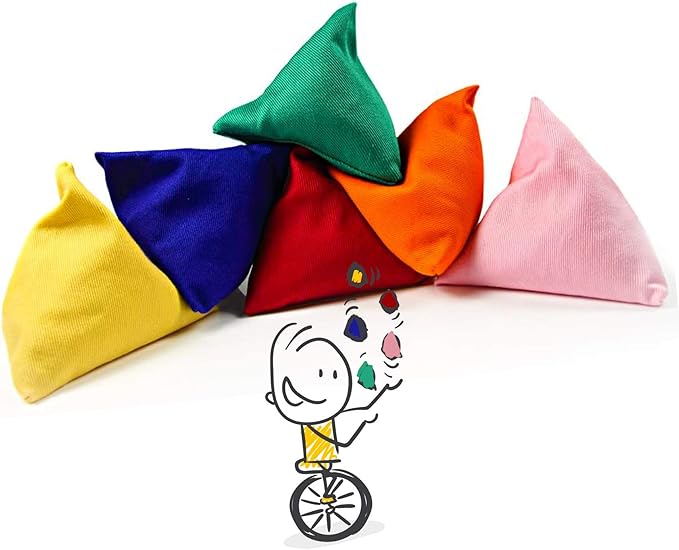 Juggle Dream 5 x Triit Juggling Bean Bags Unlimited Fun Learn Juggling