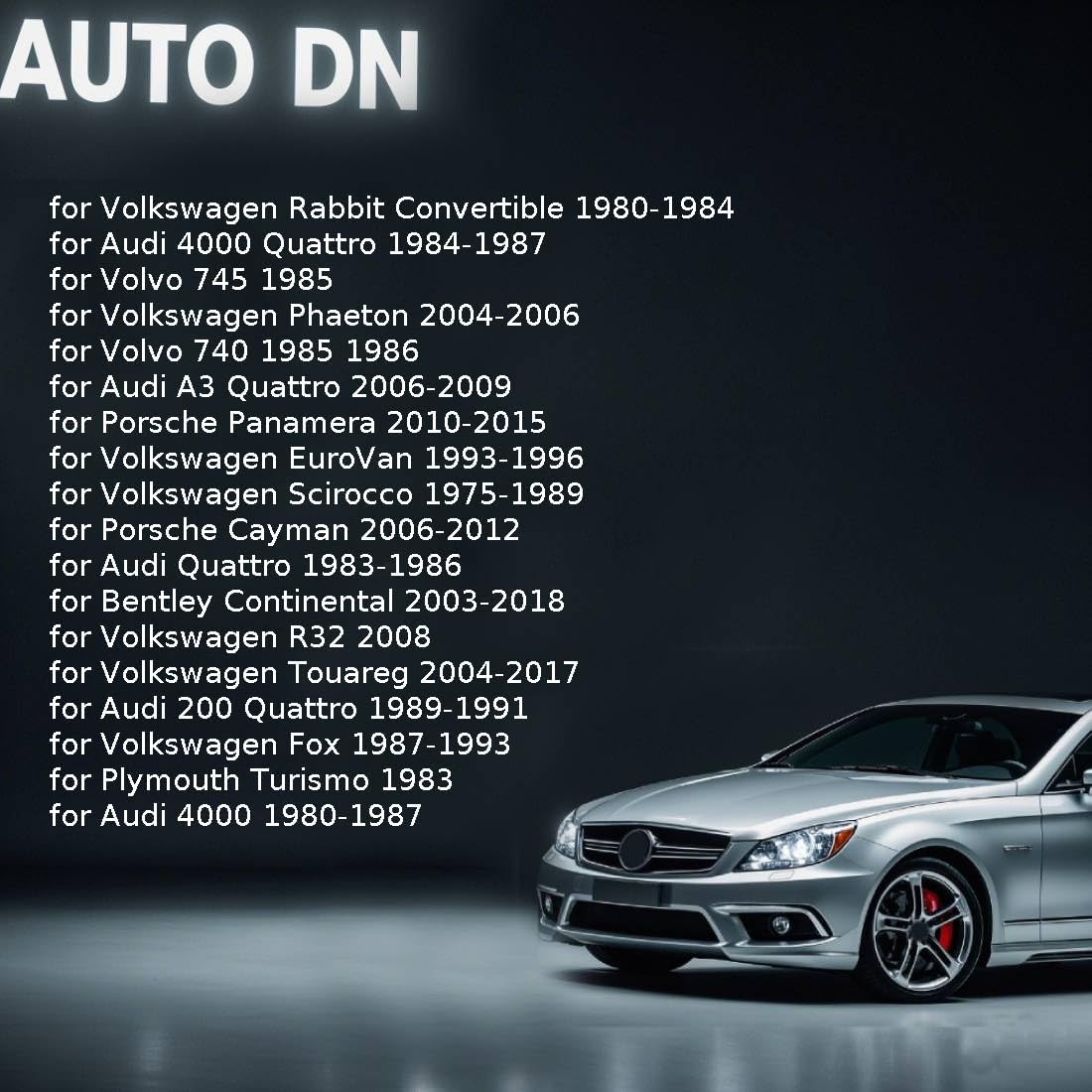 Rear Engine Crankshaft Seal for Audi A4 A6 Quattro 1995-2004 for Dodge Charger 1983 for Porsche Cayenne 2003-2018 1 PCS Replacement 948.101.212.02, 948.101.212.01, 056-103-051D