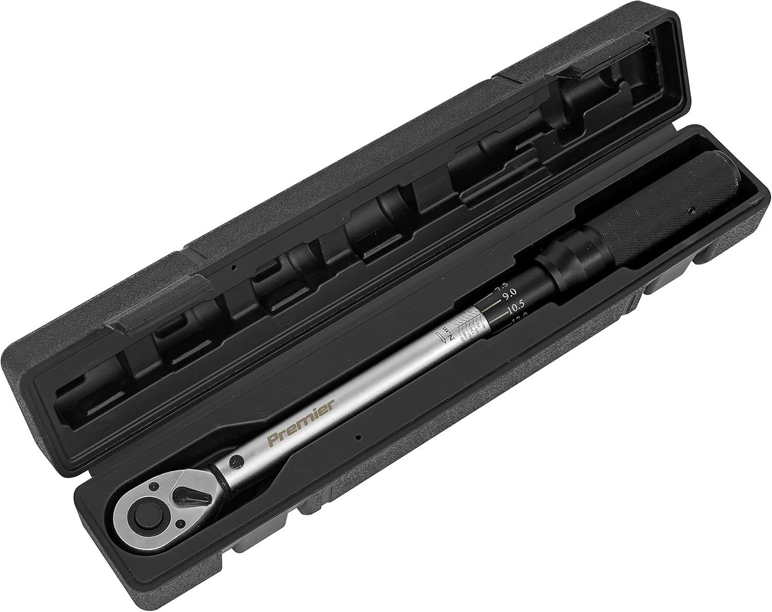 Sealey, 1/2" Sq Drive Torque Wrench Micrometer Style, 210Nm - STW400, Chrome