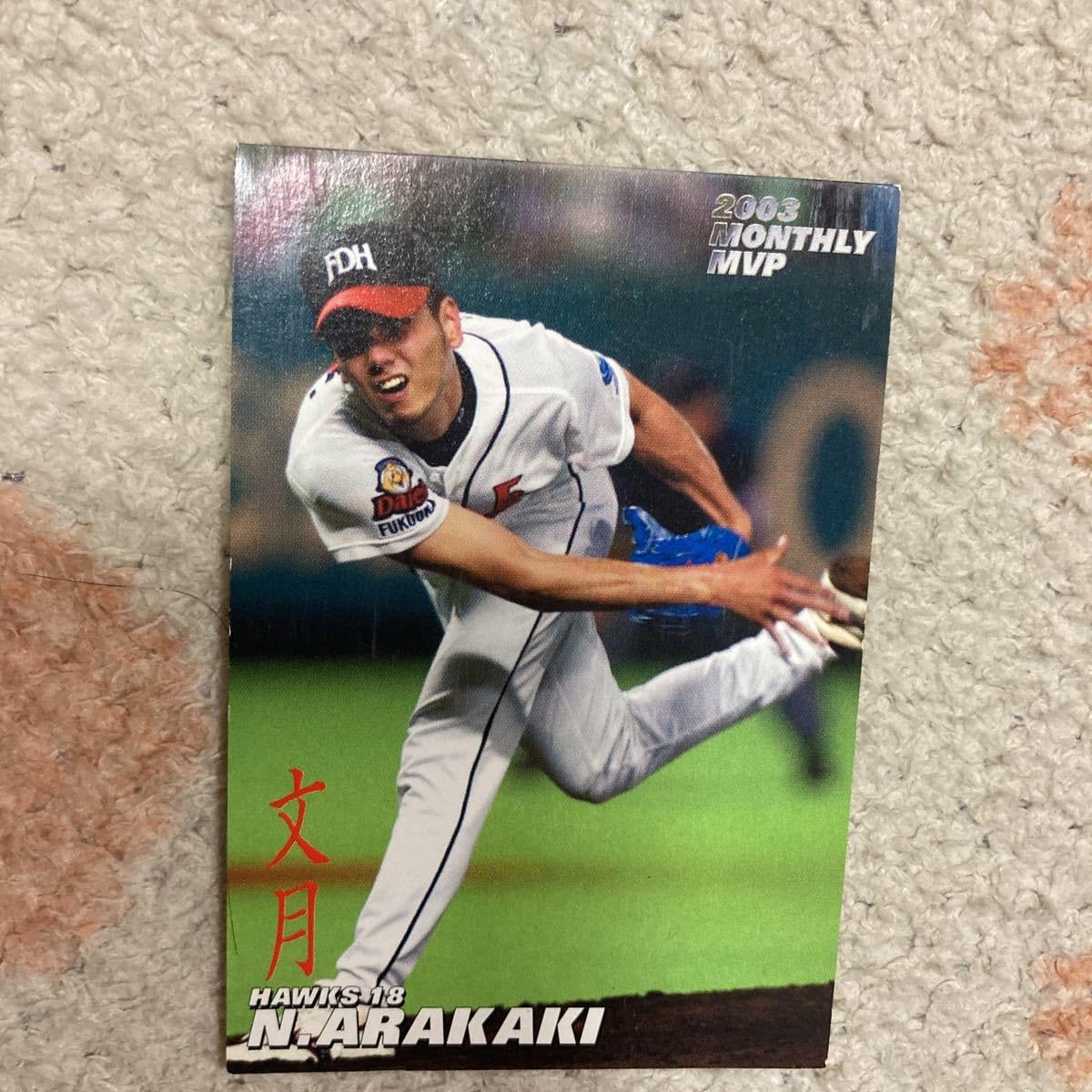 Amazon.co.jp: カルビー プロ野球チップス 2004年 新垣渚 ダイエー