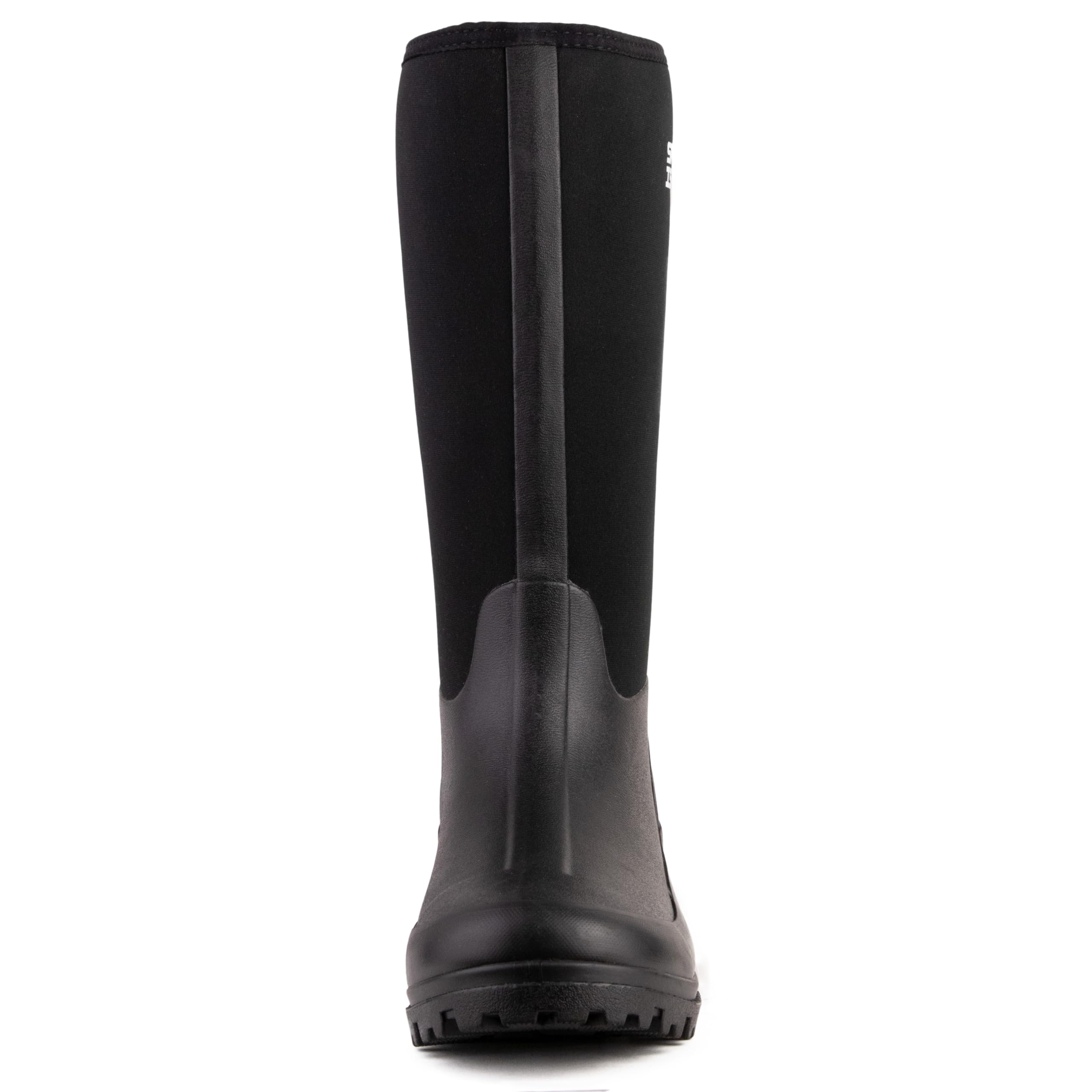 Savage Island Bottes en caoutchouc isolées en néoprène pour femme, doublées chaudes, entièrement imperméables