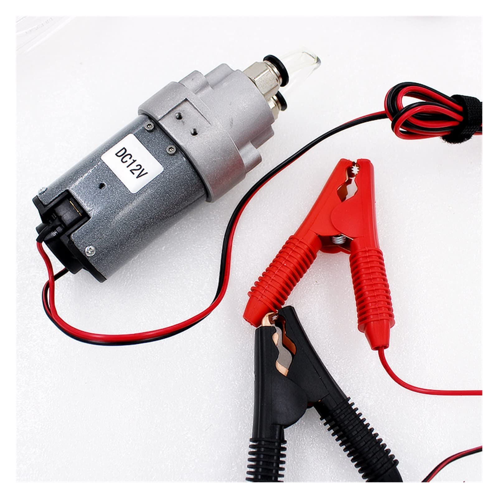 El conjunto completo DIY Mini DC bomba de aceite 12V bomba de aceite de transferencia de aceite Eficiencia y precisión