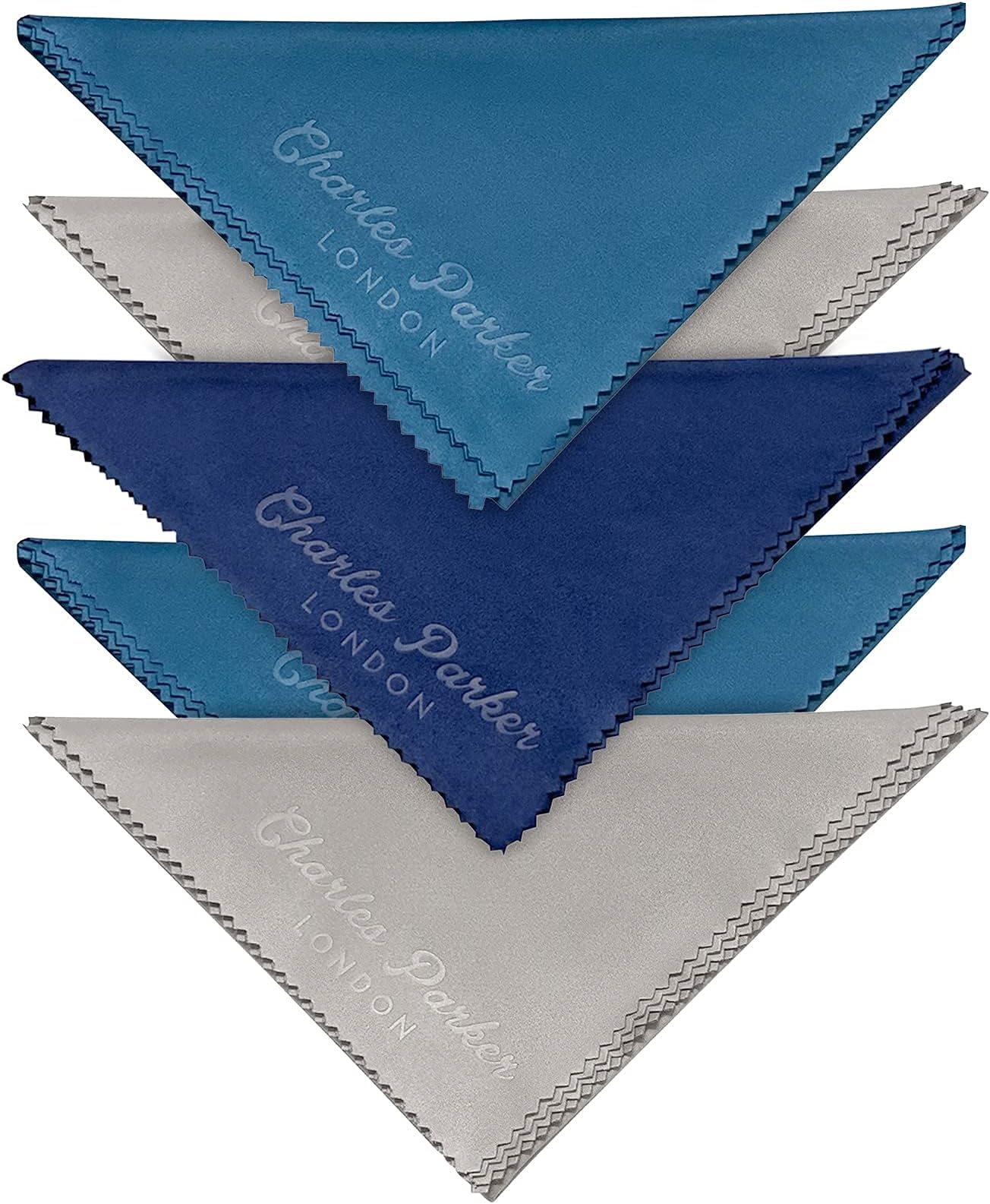 Extra Large Microfibre Cleaning Cloths for Cleaning Camera Lens and TV Screens - 5 Pack of Glasses Cleaner Cloth – Washable, Non-Scratch, Smudge- and Lint-Free (30cm x 30cm)