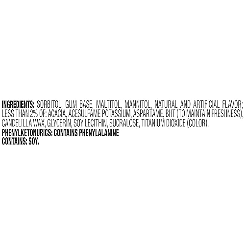 Miniatura 3 de Dentyne Goma de mascar de menta helada 6 botellas de 60 piezas 360 piezas en total