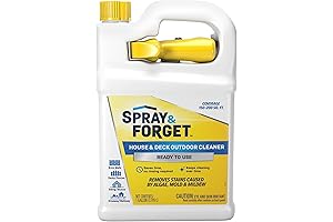 Spray & Forget Outdoor Window Cleaner Spray to Attach to a Hose