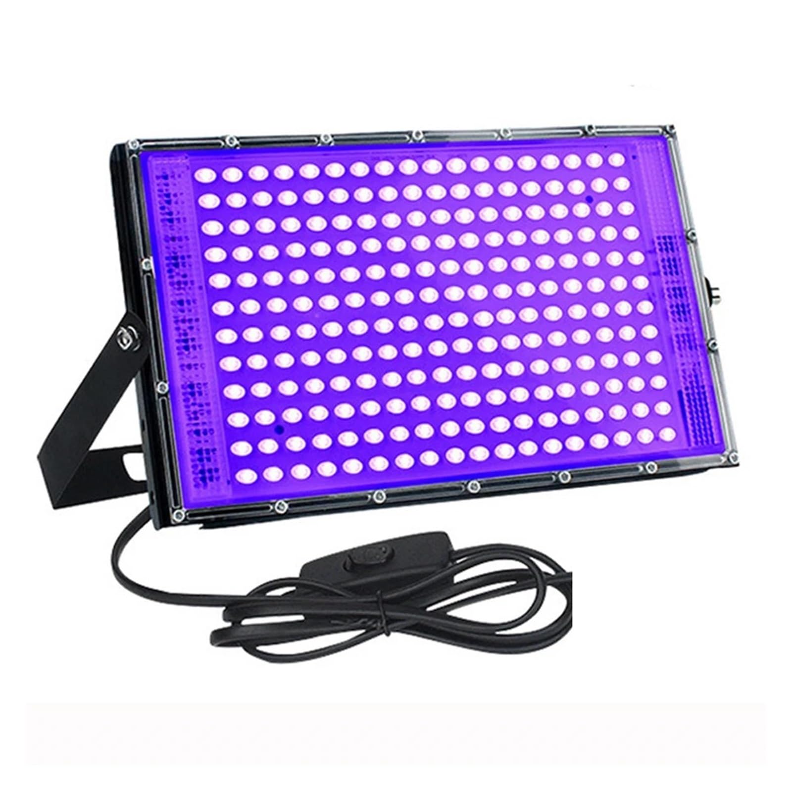 Luz LED UV, Lámpara de curado de resina UV con luz negra y reflector LED de 300 W Lámpara de detección fluorescente de 216 LED Lámpara de curado de resina UV sin sombras con pegamento Impresión 3D par