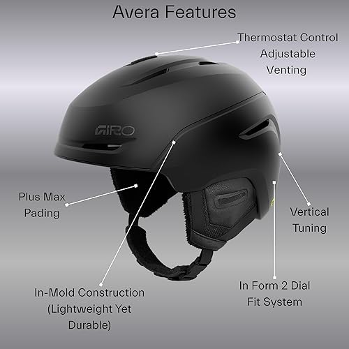 Miniatura 3 de Giro Casco de esquí Avera - Casco de snowboard para mujeres y jóvenes