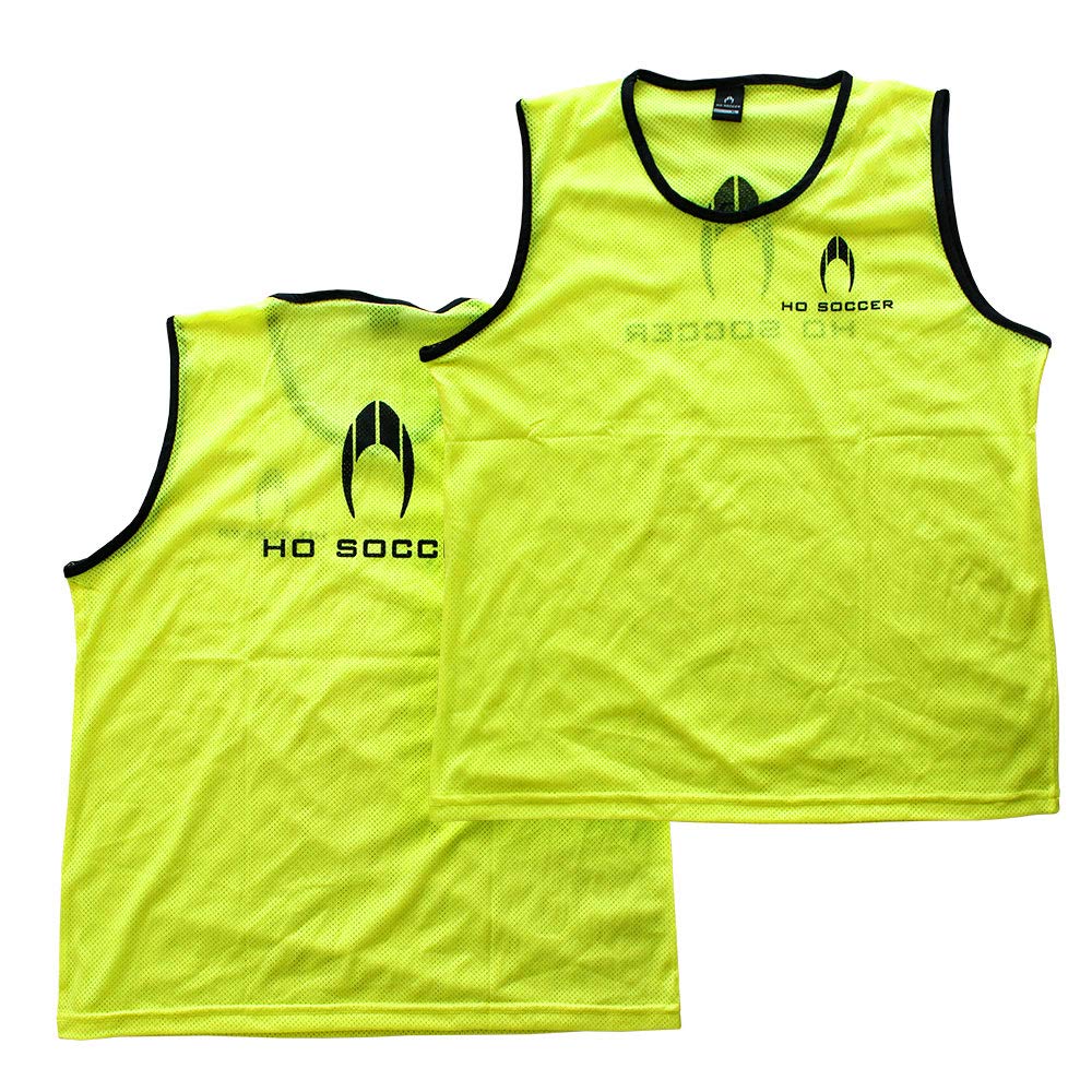 HO Soccer Petos - Team (Packs de 12 Unidades) - Yellow - Petos para Entrenamiento De Fútbol Unisex Adulto