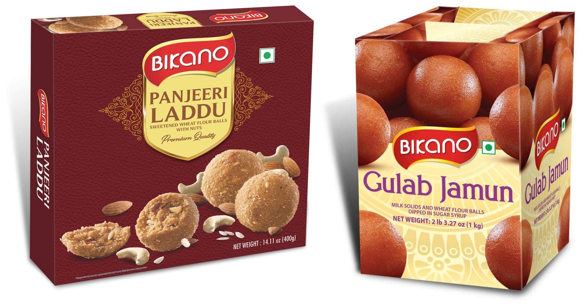 BIKANO Panjeeri Laddu Spl, 400, Gulab Jamun, 1 Kg (B09BJXWPMW) Amazon Price History, Amazon Price Tracker