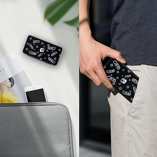 Miniatura 7 de NOOP Funda para tarjetas de juego para Nintendo Switch& Switch OLED y tarjeta Micro SD, funda de almacenamiento con 24 ranuras para tarjetas de
