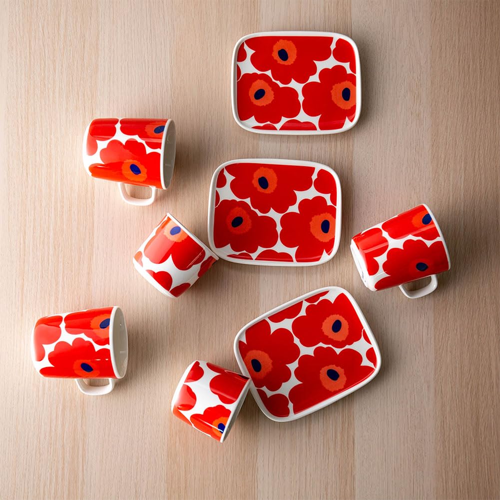 Amazon.co.jp: [ マリメッコ ] Marimekko スクエア プレート 皿