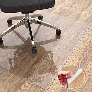 YKFN チェアマット 透明 床保護マット PVC製 40x70cm 厚み3mm クリア 床傷防止 チェア マット オフィス ダイニングマット カーペットプロテクターマット 特大サイズ 透明マット 足元マット 抗菌防臭 ずれない テーブルマット 椅子 食卓 フロア 畳 机下 滑り止め 床暖房対応