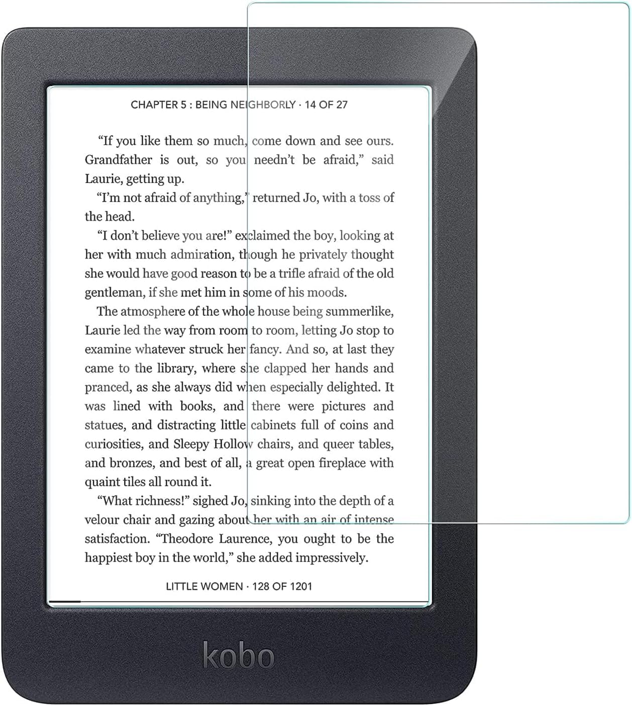 Tempered Glass Screen Protector for Kobo Clara Colour 6" 2024 / Clara BW 6" 2024 / Clara 2E 6" 2022 (Clear)