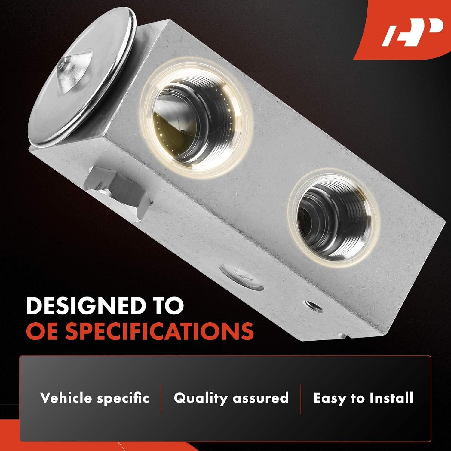 A-Premium Rear AC Expansion Valve Compatible with Ford & Mercury | for Explorer Sport 2002-2003, Explorer/Explorer Sport Trac/Explorer 2002-2005 & Lincoln Aviator & Mercury Mountainee
