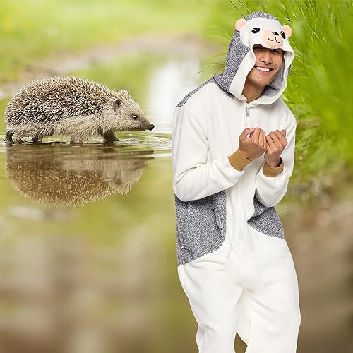 Miniatura 2 de Funziez! Dalmatian Dog One Piece - Plush Adult Animal Costume Jumpsuit