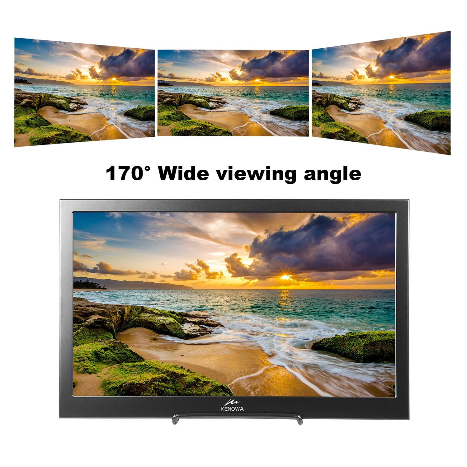 Amazon.co.jp: モバイルモニター Kenowa 15インチ スクエア モニター