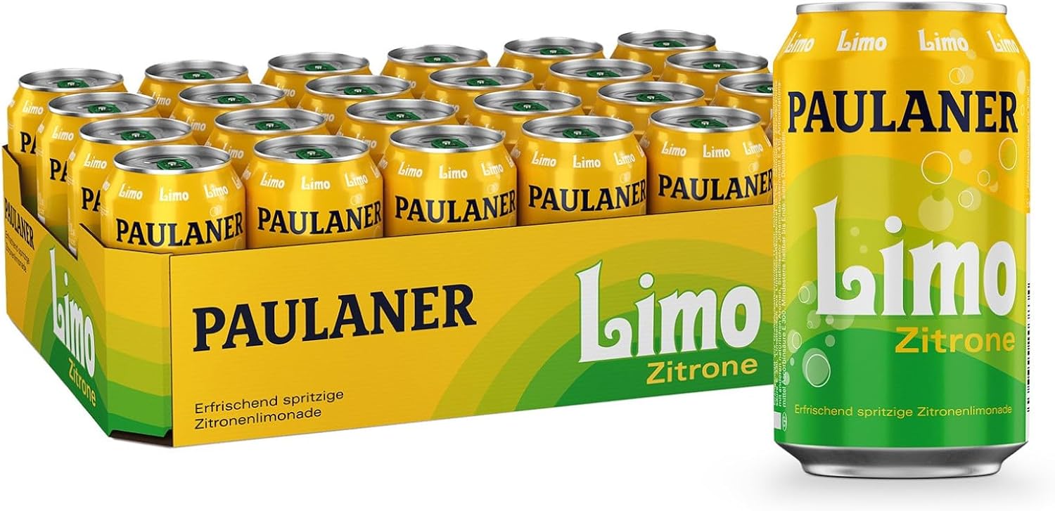 Paulaner Limo Lemon Disposable 24 x 0.33 L